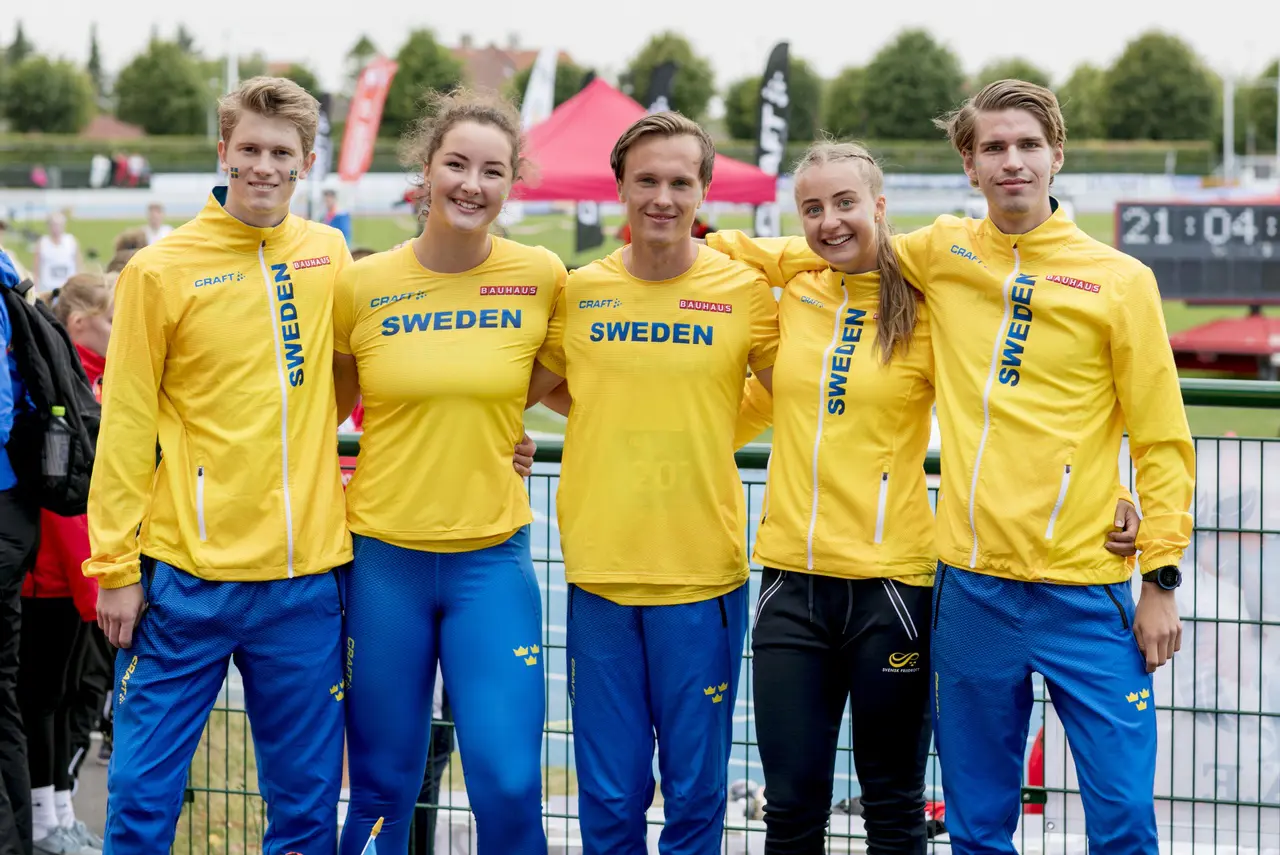 Våra fem aktiva från förra årets Nordiska mästerskap, Caisa-Marie och Lisa är med i år igen.
