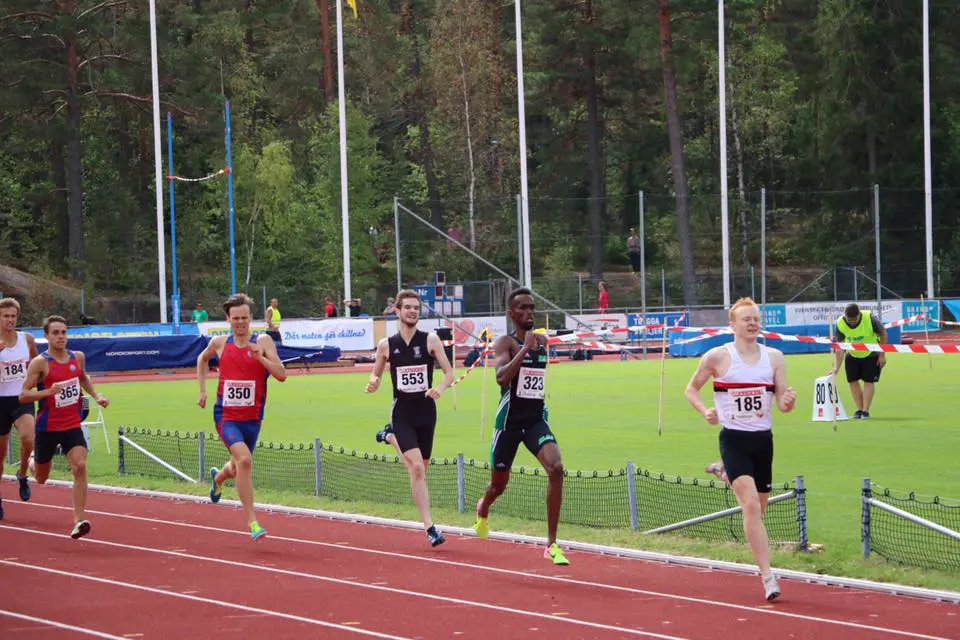 Björn spurtar in på en tredje plats