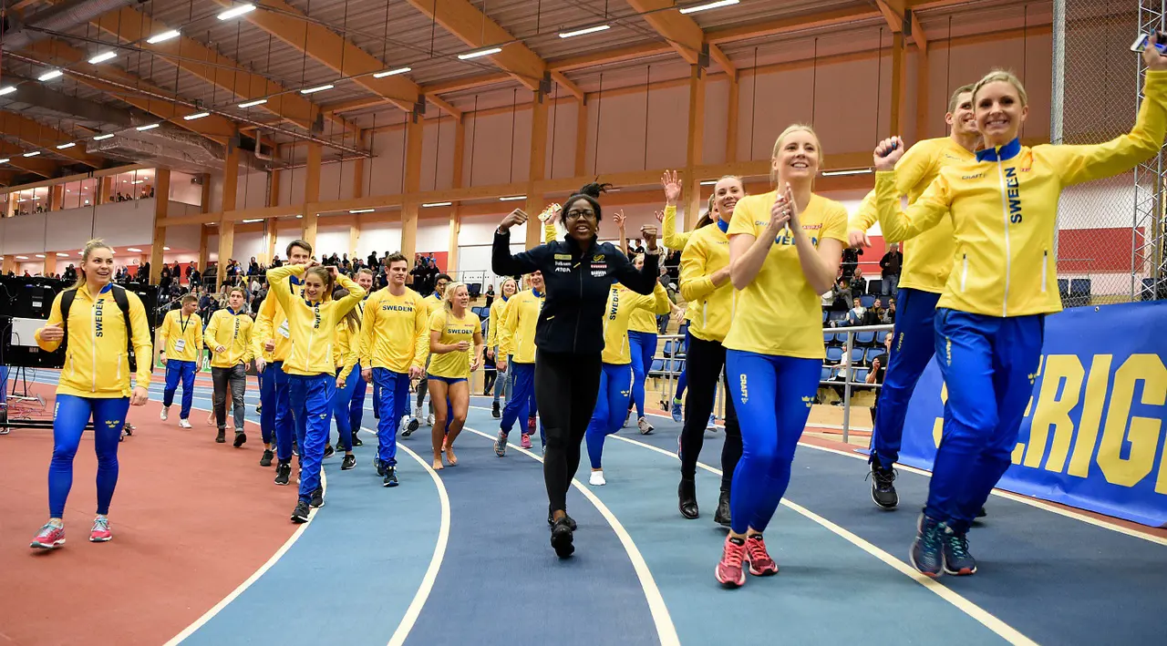 Nordenkampen i IFU-arena 2018. Foto: Deca Text & Bild
