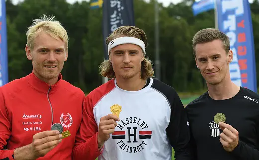 Marcus Nilsson, Fredrik Samuelsson och Andreas Gustafsson. Foto: Deca Text & Bild