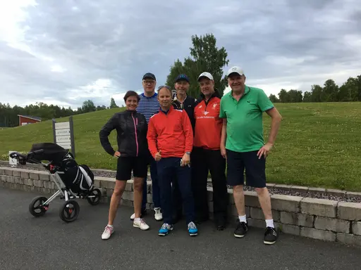 Från Vänster: Rebecca Stolper, Lars-Anders Strandberg, Alexander Widing, Magnus Persson, Claes Englund och Magnus Larsson.