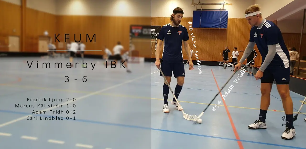 KFUM - Vimmerby 3-6
