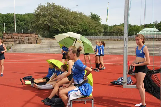 Kraftmätningen Kval 20 juni, 2021 på Slottsskogsvallen (foto: Tuva Kündig).