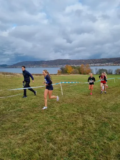 Ebba-Stina, Athina, Ella och Nike under Terräng-SM 2024 i Jönköping (foto: Daniel Pettersson)