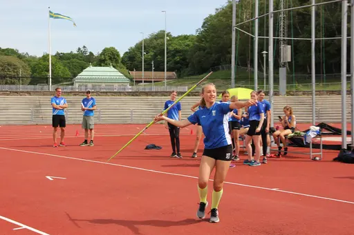 Kraftmätningen Kval 20 juni, 2021 på Slottsskogsvallen (foto: Tuva Kündig).