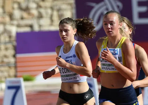 Fina framgångar och nya erfarenheter för Agnes Thundal och Maud De Coninck på JEM i Jerusalem (foto: Deca Text & Bild).