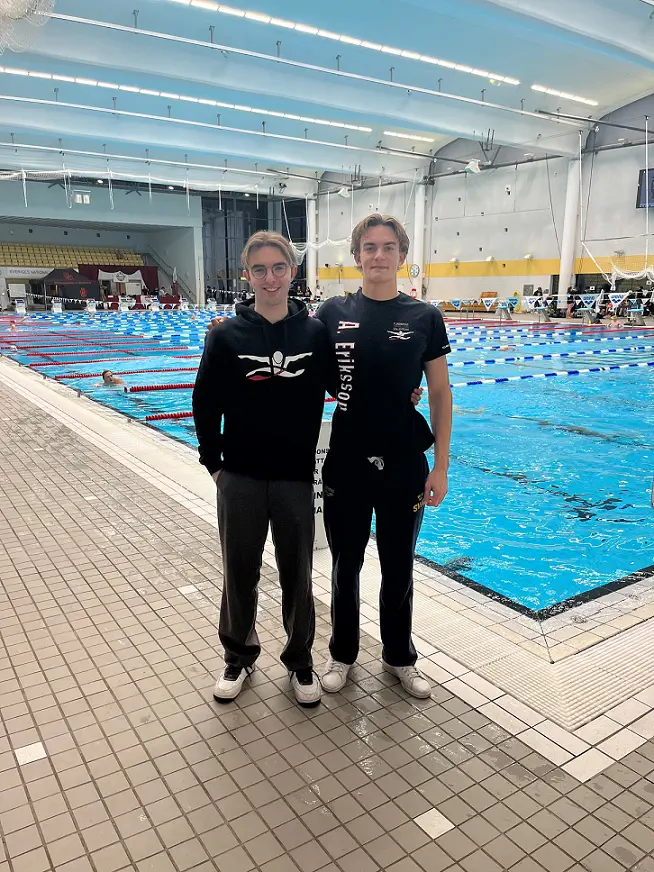SM grabbarna f.v Ludvig Holfve & August Eriksson