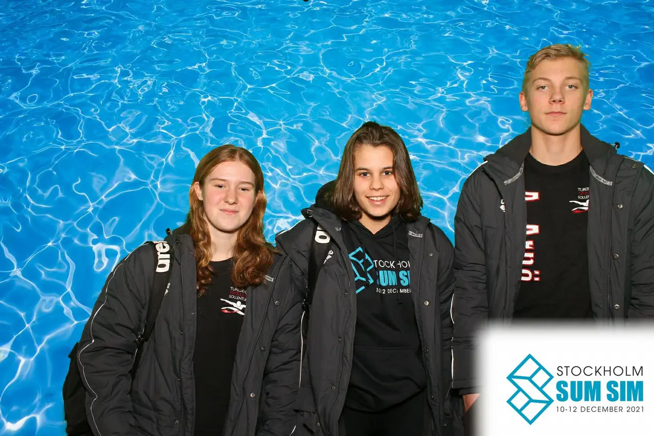 Simmare från v. Ebba Näsvall Jarl, Vera Popova, Alexander Arnö
