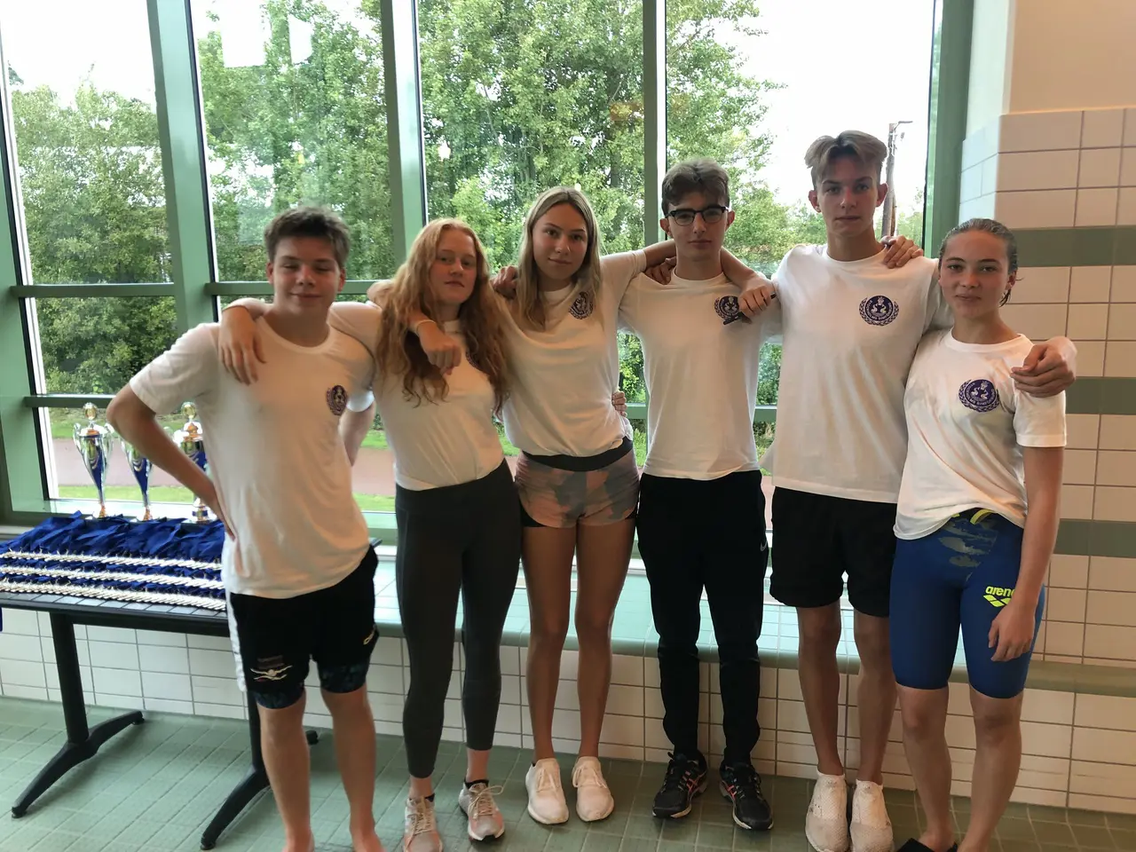 F. V: Marcus, Selma, Julia, Ludvig, August och Sara