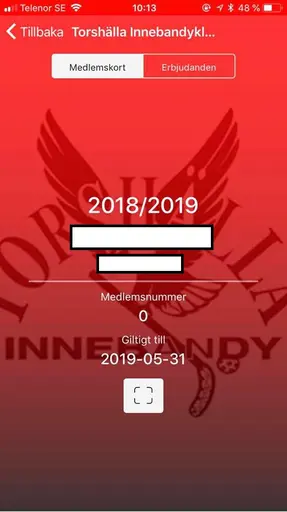 Få 50% rabatt i kiosken - ladda ned vår medlemsapp! 