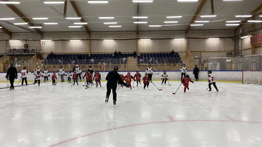 Föräldramatch och Hawkan kom på besök!