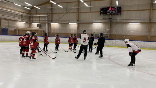 Föräldramatch och Hawkan kom på besök!