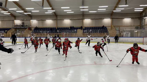 Föräldramatch och Hawkan kom på besök!
