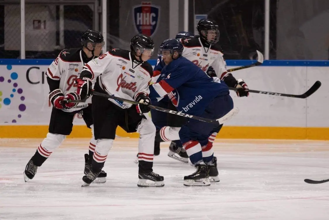 Bild från den historiska J20-premiären mot Helsingborg (Foto: Jeanette Asserborn)