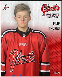 Filip x 2 representerar Giants och Team Skåne i årets TV-puck