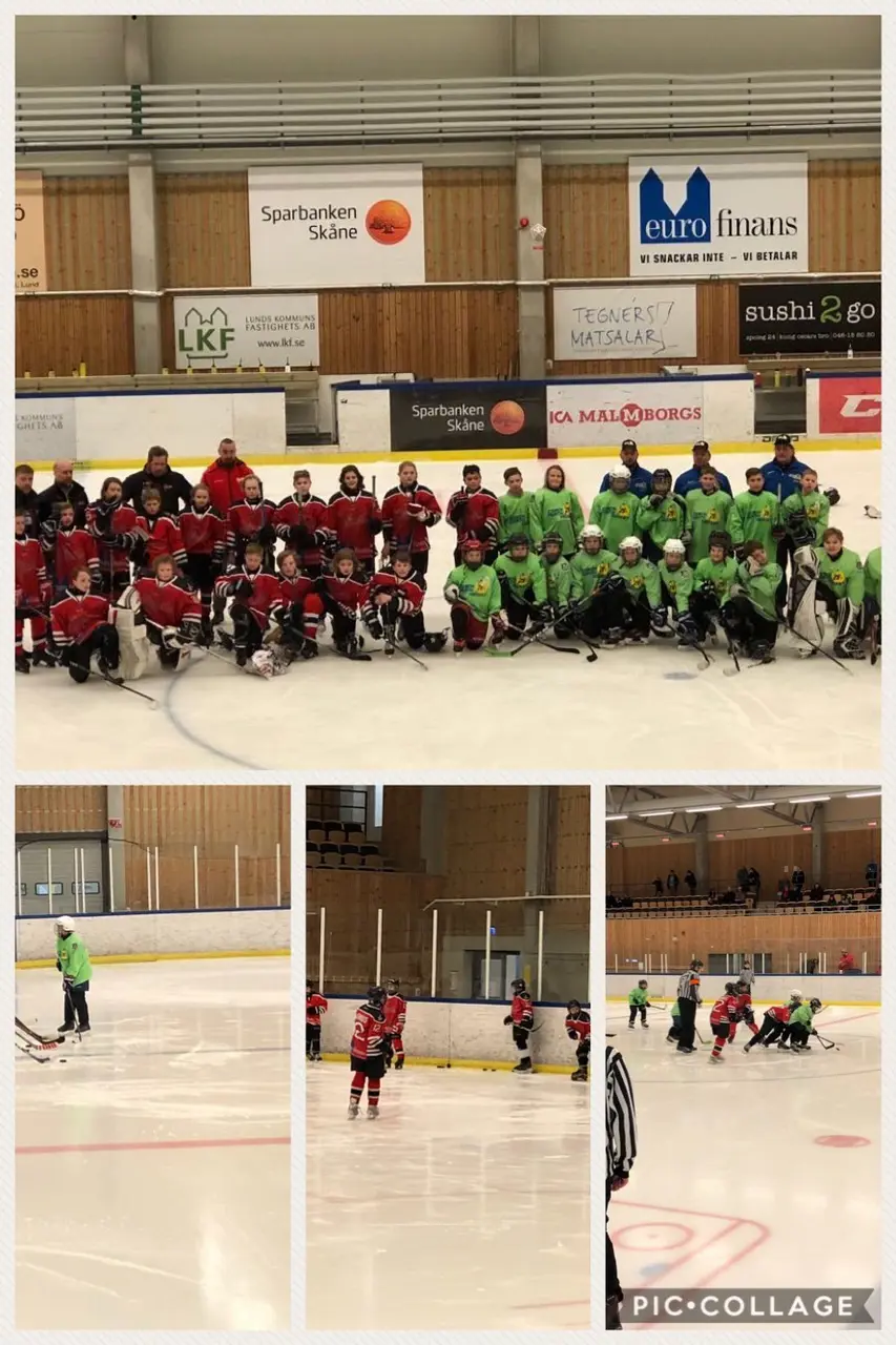 Landskamp i Lunds Ishall
