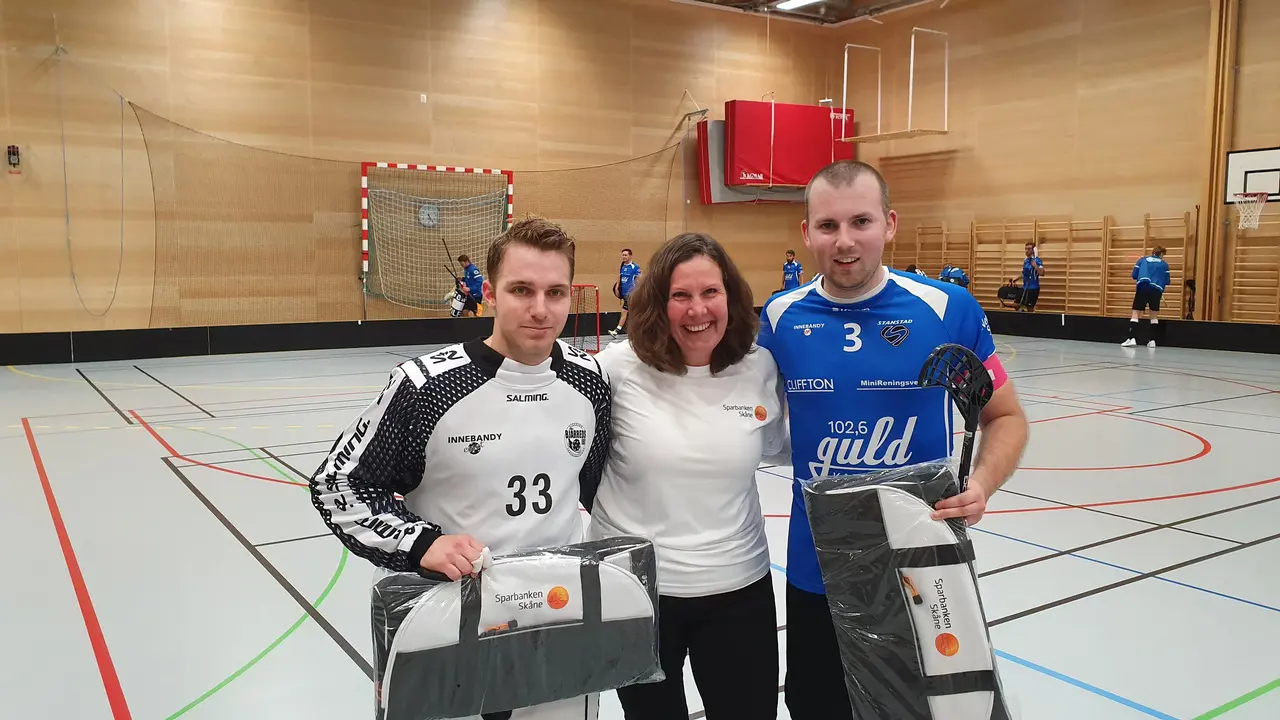 Matchens lirare! sponsrad och avsedd av Sparbanken Skåne