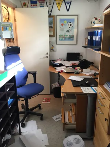 Inbrott i Klubblokalen