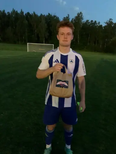 Matchens Lirare IFC; Viktor "Vigge" Dahlin. BK Astrio; Andreas Wrele.
