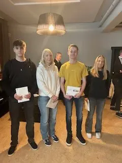 Nedersta raden; Pristagare från vänster till höger...Skyttekung/drottning, Träningspris, Framsteg/Utveckling, Föredöme, Årets Spelare, IFC Gubben, Pannben, Tompa Karlsson