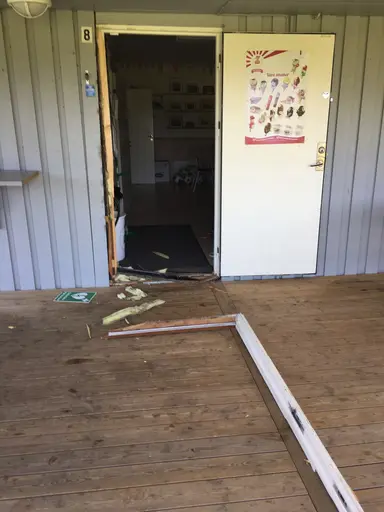 Inbrott i Klubblokalen