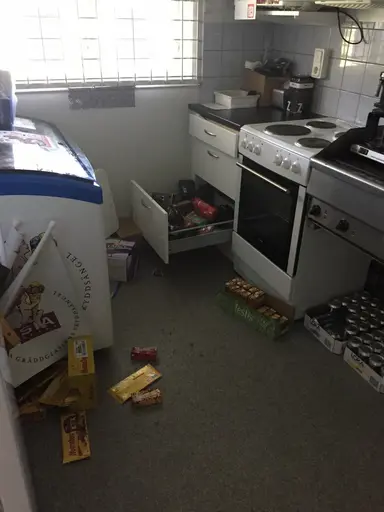 Inbrott i Klubblokalen