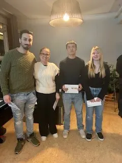 Nedersta raden; Pristagare från vänster till höger...Skyttekung/drottning, Träningspris, Framsteg/Utveckling, Föredöme, Årets Spelare, IFC Gubben, Pannben, Tompa Karlsson