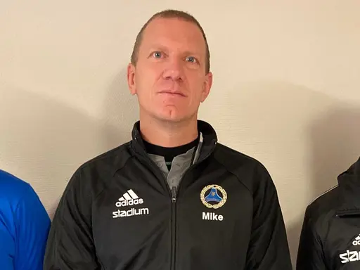 Tv: Mike Höglin - Ny tränare Herrlaget Th: Robin Svensson - Avgående tränare Herrlaget