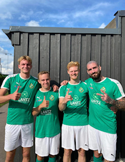 Lördagens målskyttar: Åge, Isac D, Anton L och Bruce