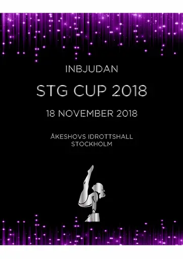 Välkomna till STG CUP 2018!