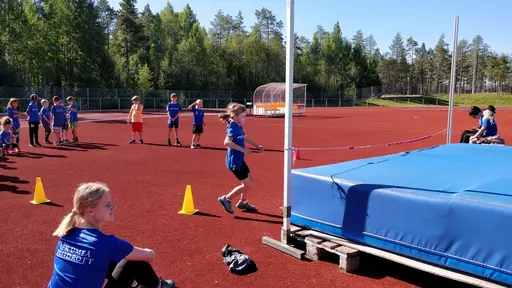 Bilder från Sommarfriidrottsskolan vecka 32