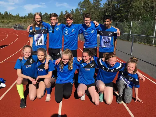 Natanael, Julian, Elvis, Vilmer, Haris, Stella, Elin, Linn, Elin, Kerstin och Ebba. Isac saknas på bilden.