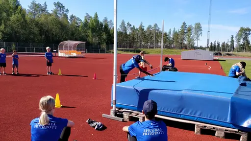 Bilder från Sommarfriidrottsskolan vecka 32