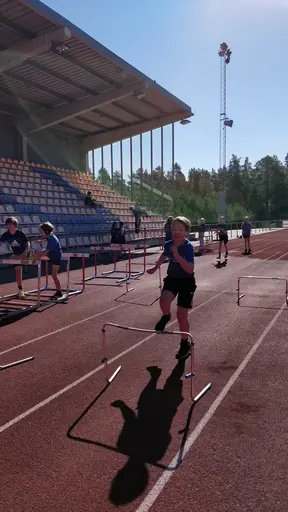 Bilder från Sommarfriidrottsskolan vecka 32