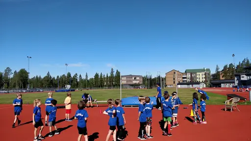 Bilder från Sommarfriidrottsskolan vecka 32