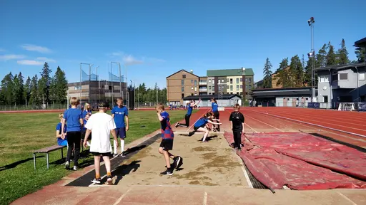 Bilder från Sommarfriidrottsskolan vecka 32