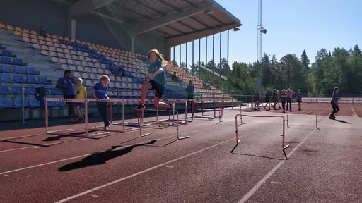 Bilder från Sommarfriidrottsskolan vecka 32