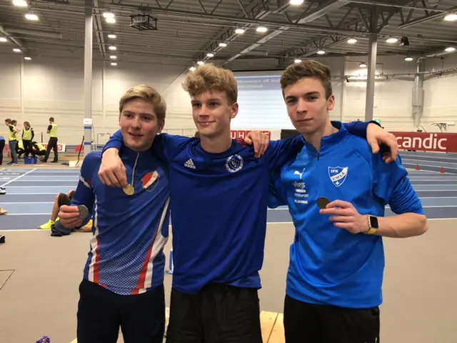 Victor Törnström, Danderyd - Joel Elnander, Täby - Julian Ferretti Horst