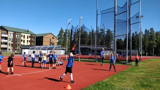Bilder från Sommarfriidrottsskolan vecka 32