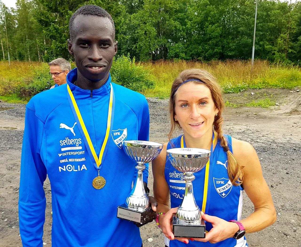 Jacob Joh och Charlotte Andersson är namnen på innehavarna av banrekorden i Skärgårdsloppet