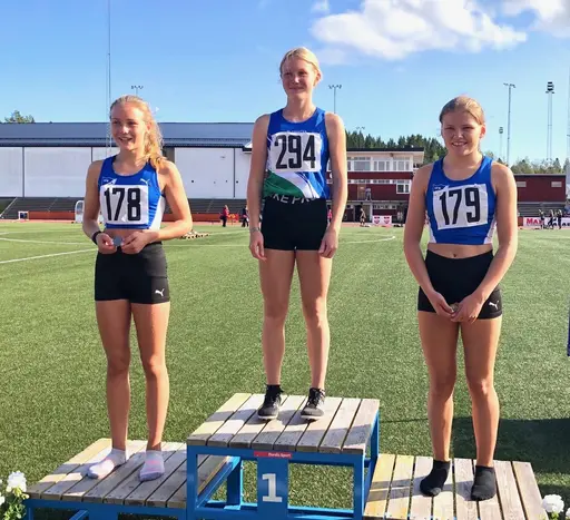 F13 200m och stafettlagen