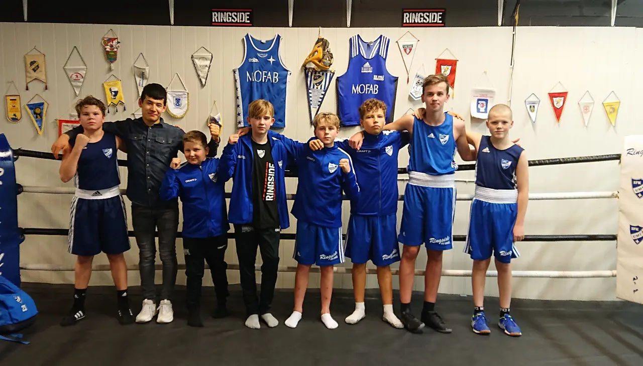 Från vänster:Didrik, Alisina, Oliver, Felix, Edgar, Noah, Robin och Nemo