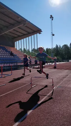 Bilder från Sommarfriidrottsskolan vecka 32