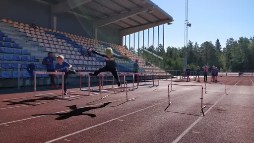 Bilder från Sommarfriidrottsskolan vecka 32