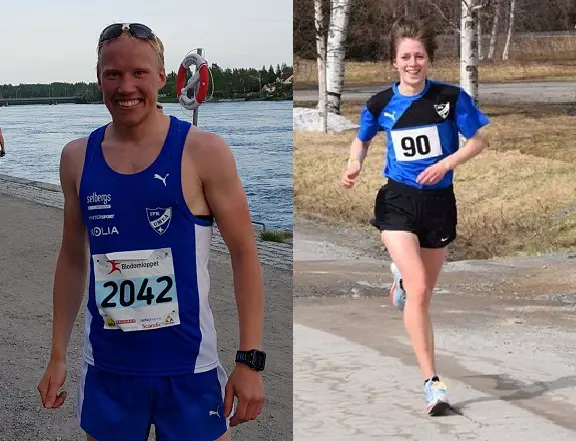 Segrarna på 10 km: Patrik Wikström och Evelina Henriksson