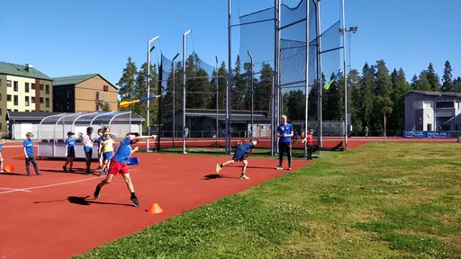 Bilder från Sommarfriidrottsskolan vecka 32