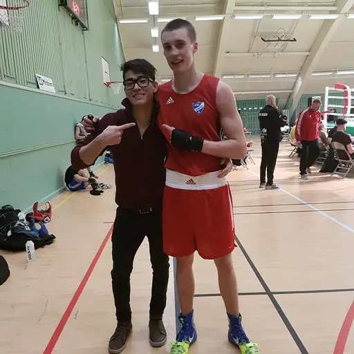 Mujtaba Hasani och Max Englund