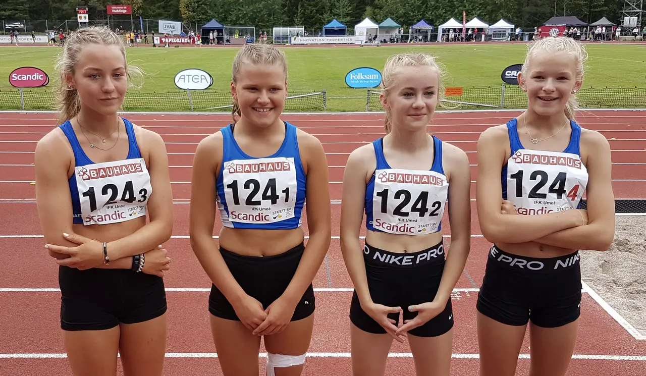 Tuva, Hanna, Vera och Iris
