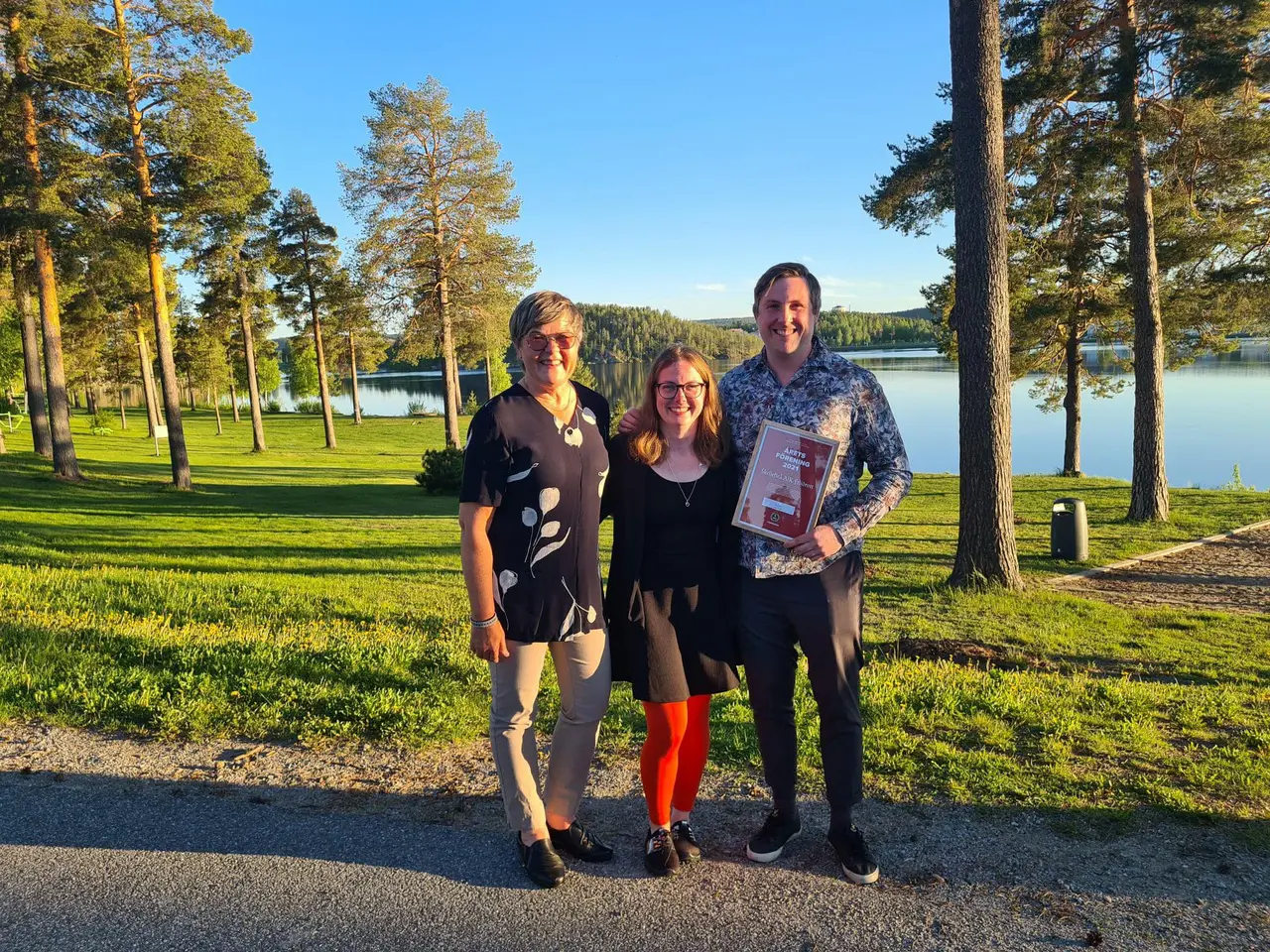 RF-sisu representant, Emma Granlund (tränare), Niklas Wiklund (Huvudtränare)