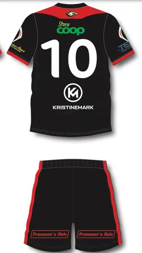 KIBF´s matchställ under de kommande fyra åren, med start hösten 2018.